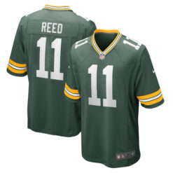 Jayden Reed Green Bay Packers Green Home Game Jersey - All Stitched