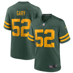 Rashan Gary Green Bay Packers Green Classic Game Jersey - All Stitched