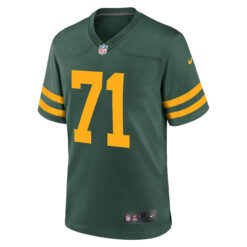 Alternative view of Anthony Belton Green Bay Packers Green Classic Game Jersey - All Stitched