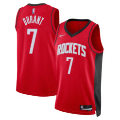 Kevin Durant Houston Rockets Red Icon Edition Jersey - All Stitched