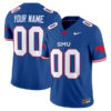 Custom SMU Mustangs Football Royal Vapor F.U.S.E Limited Jersey - All Stitched