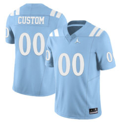 Custom UCLA Bruins Football Light Blue Vapor Limited Jersey - All Stitched