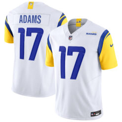 Davante Adams Los Angeles Rams White Away Vapor F.U.S.E Limited Jersey - All Stitched