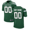 Custom New York Jets Green Home Game Jersey - All Stitched