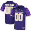 Custom James Madison Dukes Football Purple Jersey w/ SBC Patch - All Stitched
