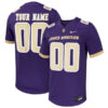 Custom James Madison Dukes Football Purple Home Jersey - All Stitched