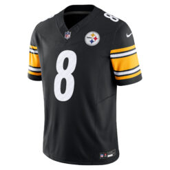 Alternative view of Aaron Rodgers Pittsburgh Steelers Black Vapor F.U.S.E Limited Jersey - All Stitched
