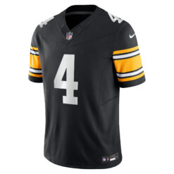 Alternative view of DK Metcalf Pittsburgh Steelers Black Alternate Vapor F.U.S.E Limited Jersey - All Stitched