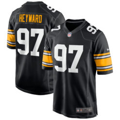 Cameron Heyward Pittsburgh Steelers Black Alternate Game Jersey - All Stitched