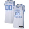 Custom North Carolina Tar Heels Basketball White Limited Retro Jersey - All Stitched