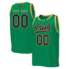 Custom Notre Dame Fighting Irish Basketball Irish Green Game Jersey - All Stitched