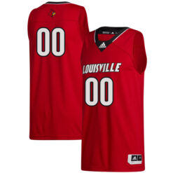 Custom Louisville Cardinals Basketball Red Jersey - All Stitched