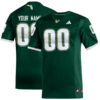 Custom South Florida Bulls Football Green Home Jersey - All Stitched