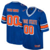 Custom Boise State Broncos Football Royal Colosseum Retro Jersey - All Stitched