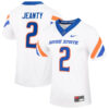 Ashton Jeanty Boise State Broncos Football White Untouchable Jersey - All Stitched