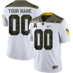 Custom Army Black Knights Football 1st Cavalry Division Limited Jersey w/ AAC Patch - All Stitched
