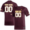 Custom Texas State Bobcats Football Maroon Jersey - All Stitched