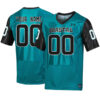Custom Coastal Carolina Chanticleers Football Teal Home Jersey - All Stitched