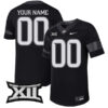 Custom Iowa State Cyclones Football Black Untouchable Jersey w/ XII Patch - All Stitched