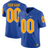 Custom Pittsburgh Panthers Football Royal Alumni Jersey - All Stitched
