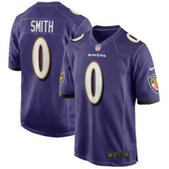 Roquan Smith Baltimore Ravens Purple Home Game Jersey - All Stitched