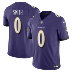 Roquan Smith Baltimore Ravens Purple Home Vapor F.U.S.E Limited Jersey - All Stitched