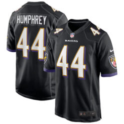 Marlon Humphrey Baltimore Ravens Black Alternate Game Jersey - All Stitched