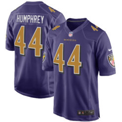 Marlon Humphrey Baltimore Ravens Purple Alternate Game Jersey - All Stitched