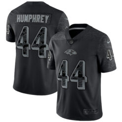 Marlon Humphrey Baltimore Ravens Black RFLCTV Limited Jersey - All Stitched