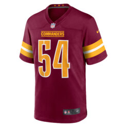 Alternative view of Bobby Wagner Washington Commanders Burgundy Game Jersey - All Stitched