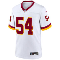 Alternative view of Bobby Wagner Washington Commanders White Alternate Game Jersey - All Stitched