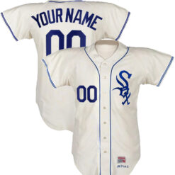 Custom Chicago White Sox 1969-70 White Home Jersey - All Stitched