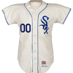 Alternative view of Custom Chicago White Sox 1969-70 White Home Jersey - All Stitched