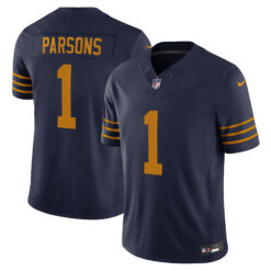 Micah Parsons Green Bay Packers Navy 1923 Classic Vapor F.U.S.E Limited Jersey - All Stitched