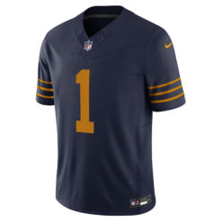 Alternative view of Micah Parsons Green Bay Packers Navy 1923 Classic Vapor F.U.S.E Limited Jersey - All Stitched