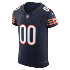 Alternative view of Custom Chicago Bears Black Vapor F.U.S.E Elite Jersey - All Stitched