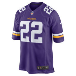 Alternative view of Harrison Smith Minnesota Vikings Purple Home Game Jersey - All Stitched