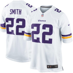 Harrison Smith Minnesota Vikings White Away Game Jersey - All Stitched