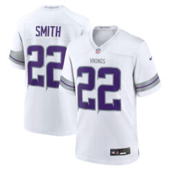 Harrison Smith Minnesota Vikings White Winter Classic Warrior Game Jersey - All Stitched