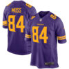 Randy Moss Minnesota Vikings Purple Alternate Game Jersey - All Stitched