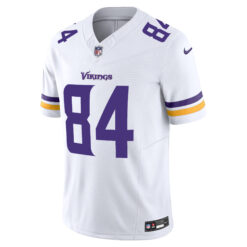 Alternative view of Randy Moss Minnesota Vikings White Away Vapor F.U.S.E Limited Jersey - All Stitched