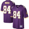 Randy Moss Minnesota Vikings Purple Legacy Jersey - All Stitched