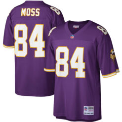 Randy Moss Minnesota Vikings Purple Legacy Jersey - All Stitched