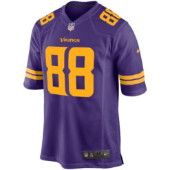 Alternative view of Alan Page Minnesota Vikings Purple Alternate Game Jersey - All Stitched