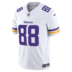 Alternative view of Alan Page Minnesota Vikings White Away Vapor F.U.S.E Limited Jersey - All Stitched