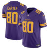 Cris Carter Minnesota Vikings Purple Alternate Vapor F.U.S.E Limited Jersey - All Stitched