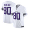 Cris Carter Minnesota Vikings White Winter Classic Warrior Vapor F.U.S.E Limited Jersey - All Stitched