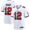 Tom Brady Tampa Bay Buccaneers White Away Game Jersey - All Stitched