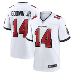 Chris Godwin Jr Tampa Bay Buccaneers White Away Game Jersey - All Stitched