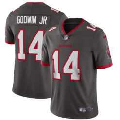 Chris Godwin Jr Tampa Bay Buccaneers Pewter Alternate Vapor Limited Jersey - All Stitched